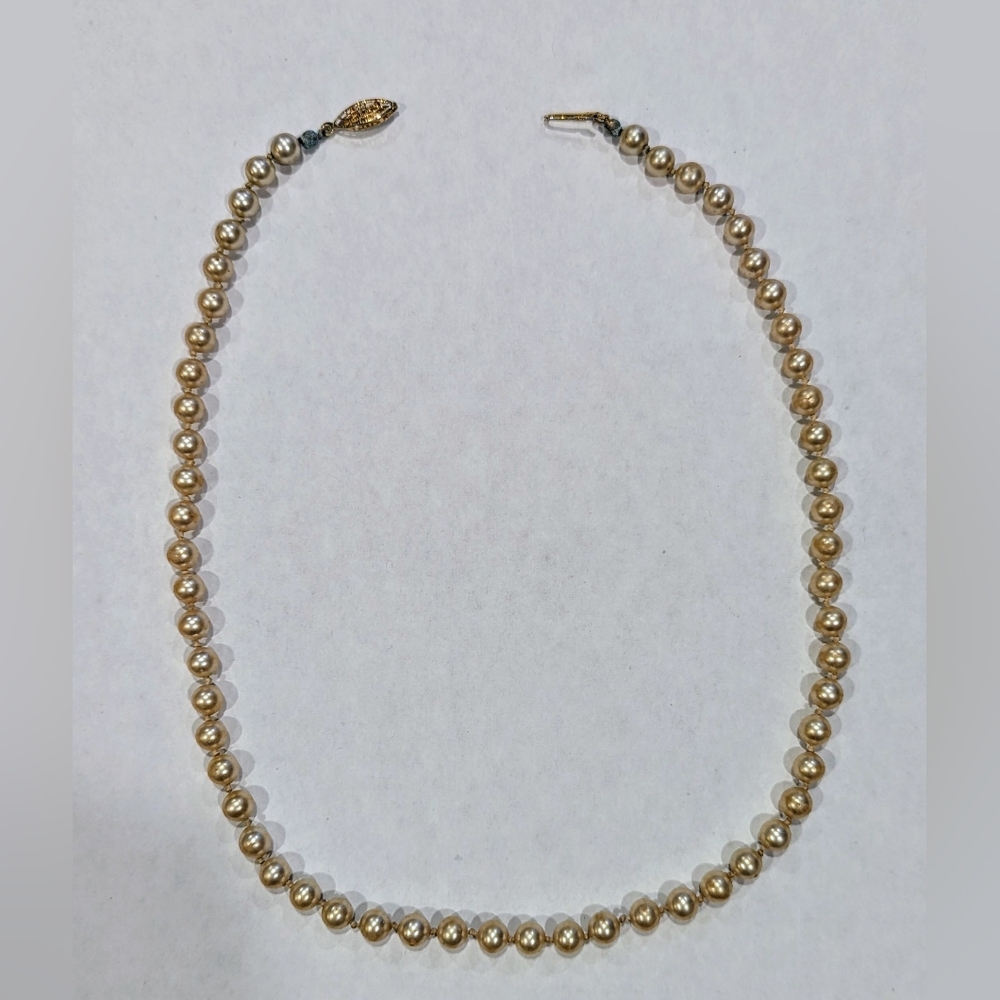 Faux Pearl Necklace